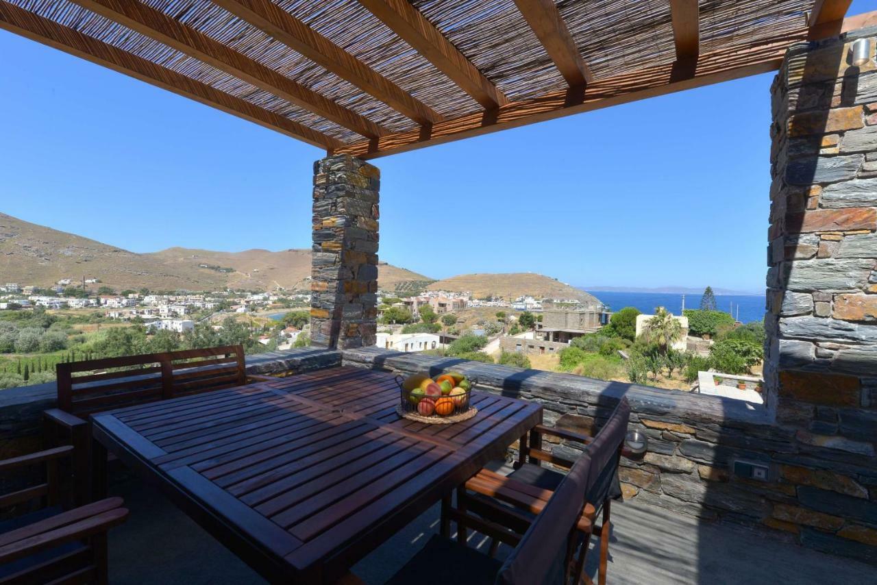 Luxurious 2019Blt Seaview Villa Wth Swimming Pool Korissia  المظهر الخارجي الصورة