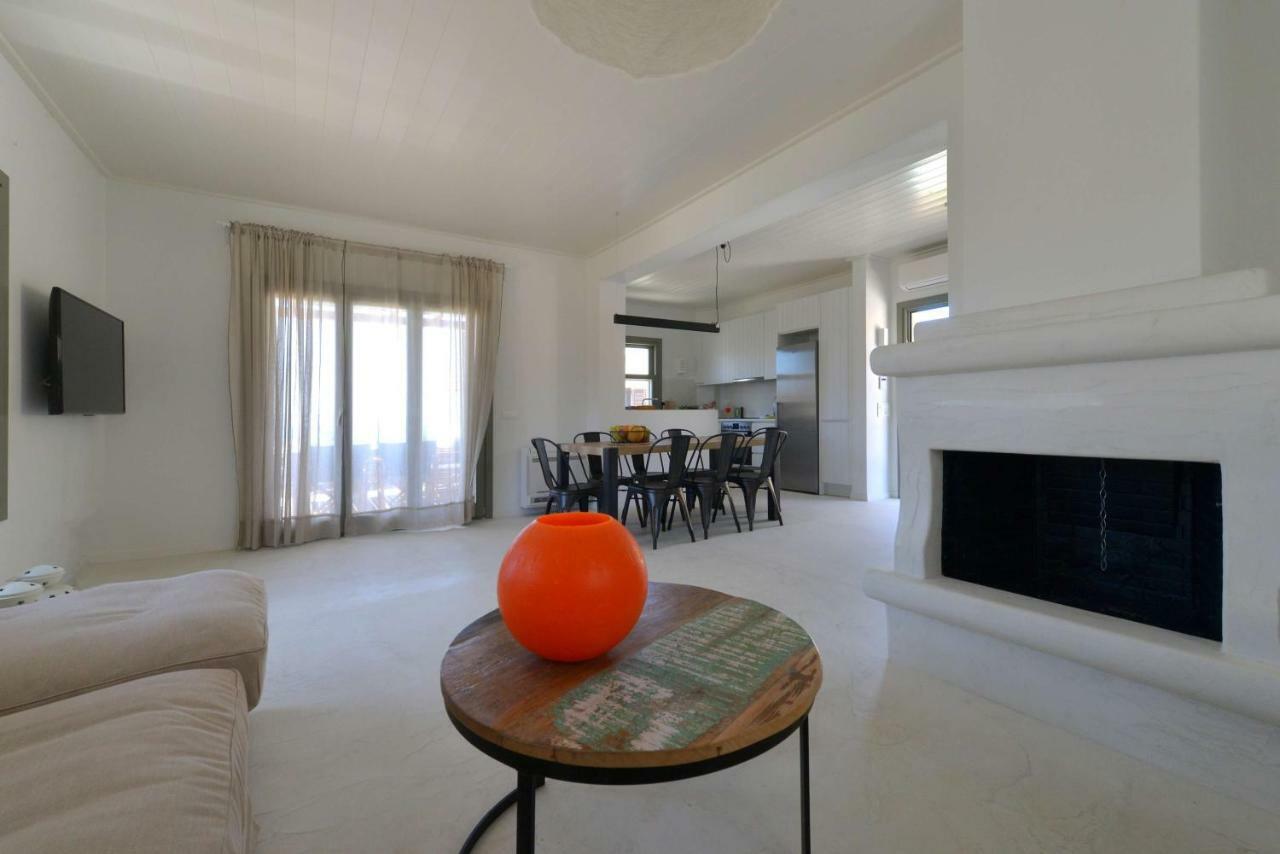 Luxurious 2019Blt Seaview Villa Wth Swimming Pool Korissia  المظهر الخارجي الصورة